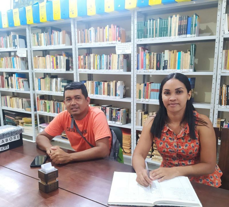 Magnu Castro e Maiara Damasceno - Acadêmicos de História - UFOPA